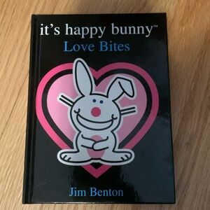 It’s happy bunny Love Bites Book 📖